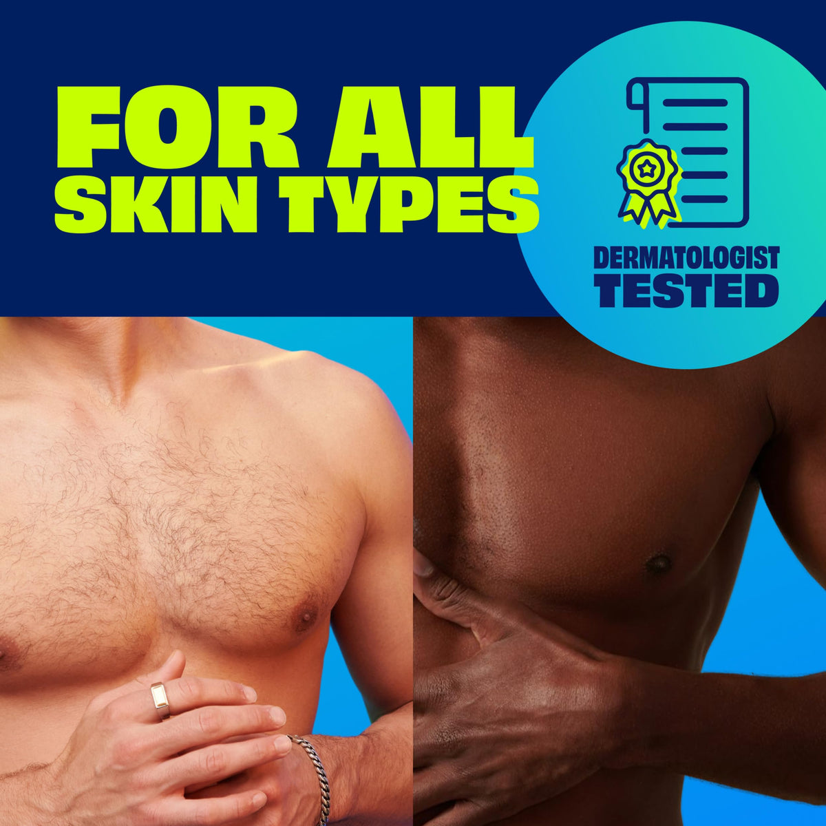 Nair Men Hair Remover Body Cream in bathroom setting