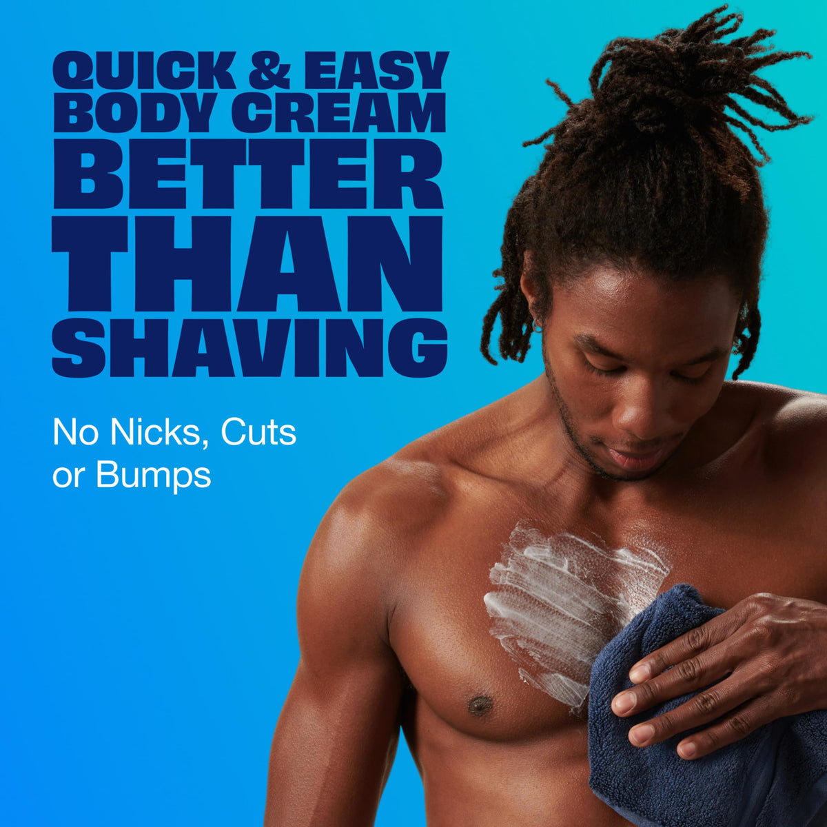 Nair Men Hair Remover Body Cream usage instructions