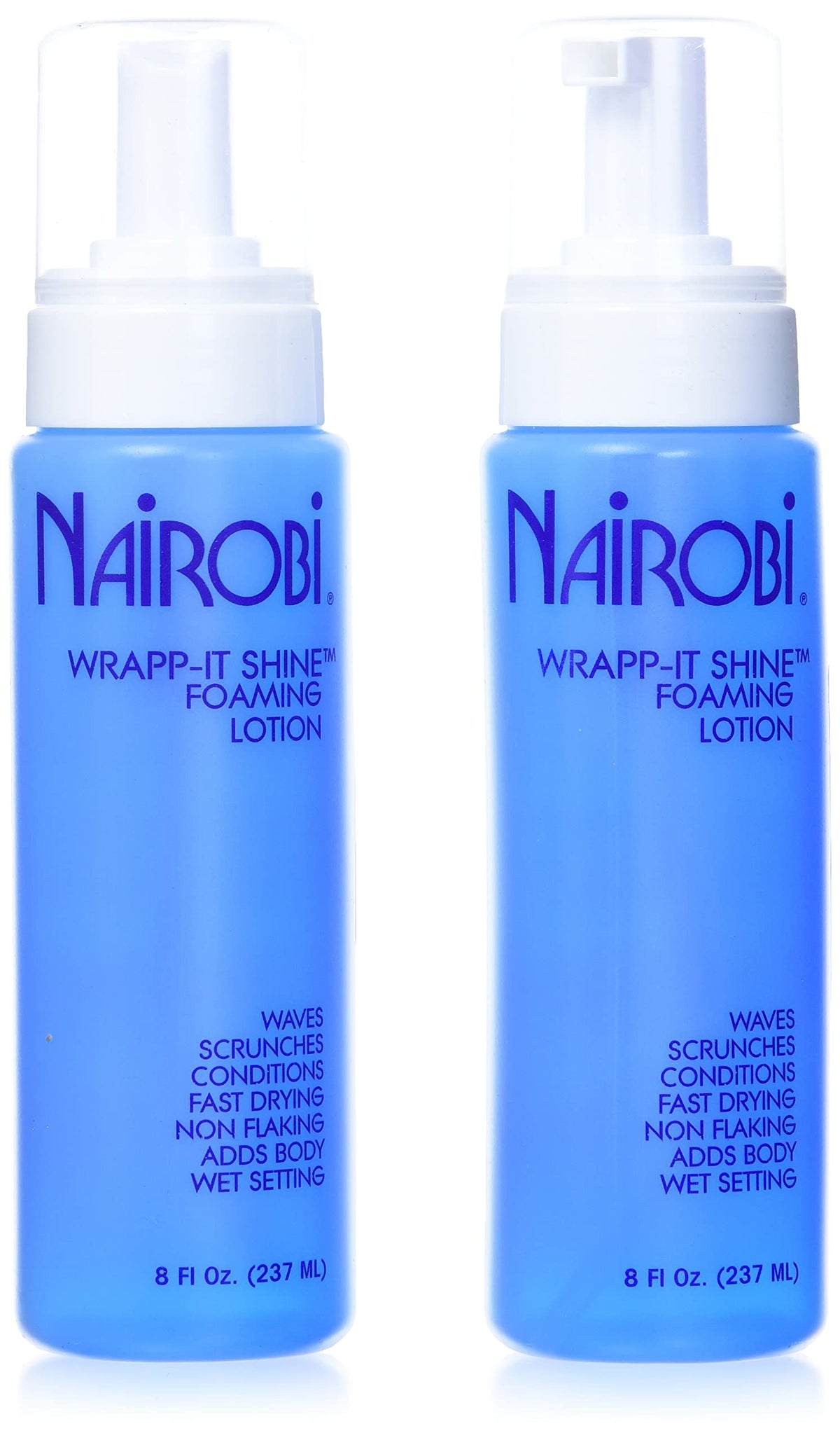 Nairobi Wrapp-it Shine Foaming Lotion 2 Count front view