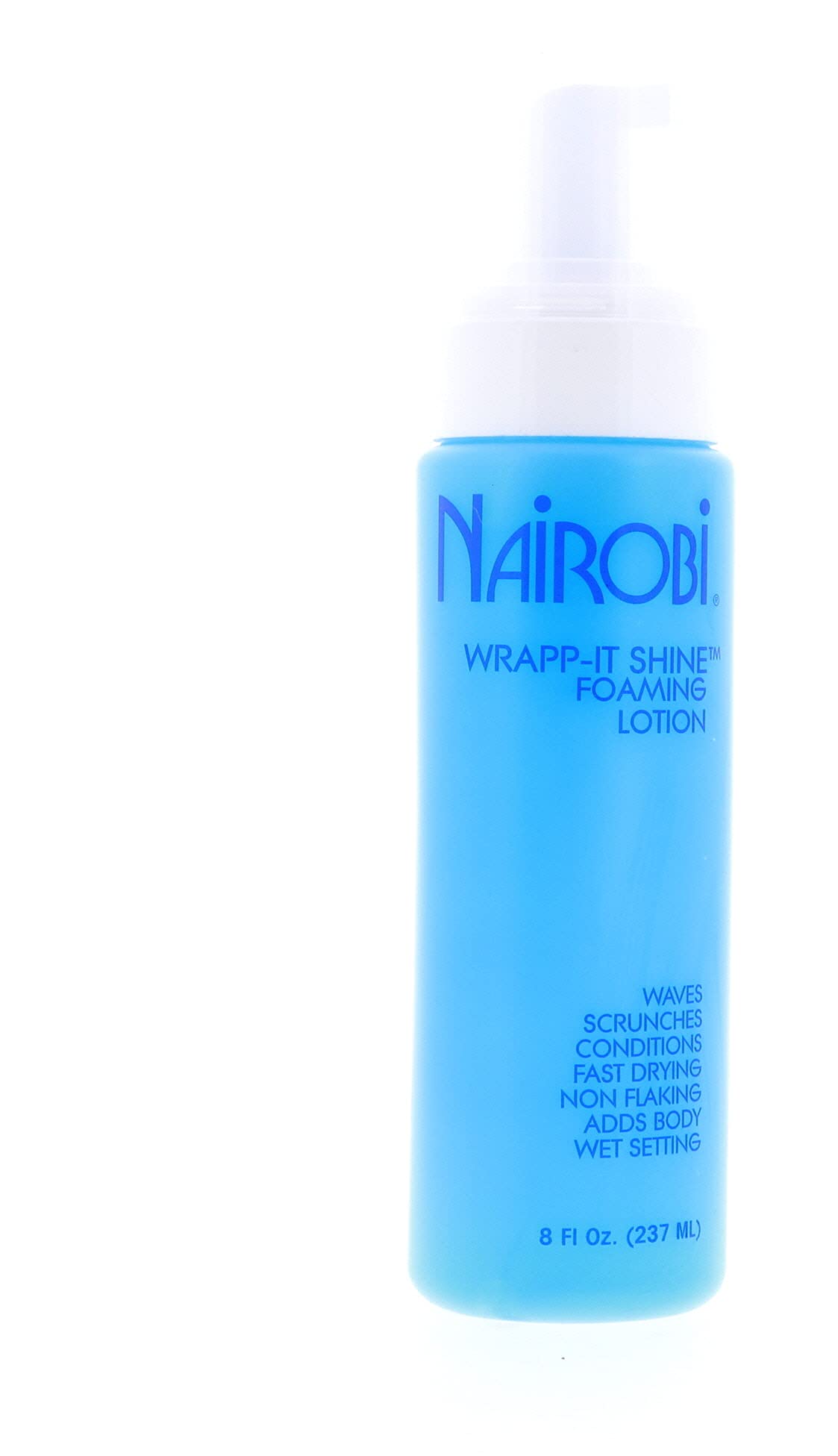 Nairobi Wrapp-It Shine Foaming Lotion 8oz front view