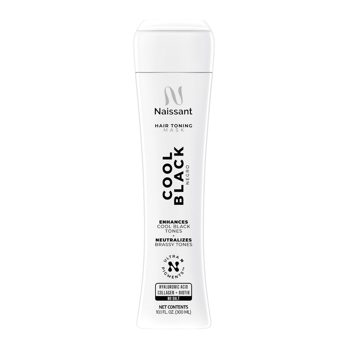 naissant Cool Black Hair Toning Mask front view with 10.1 Fl. Oz label