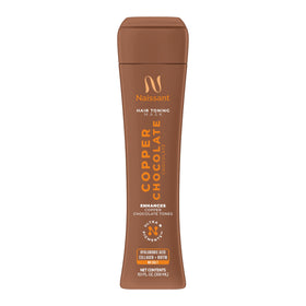 naissant Copper Chocolate Hair Toning Mask front view with packaging