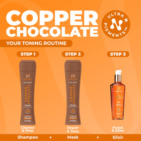 naissant Copper Chocolate Hair Toning Mask ingredients list