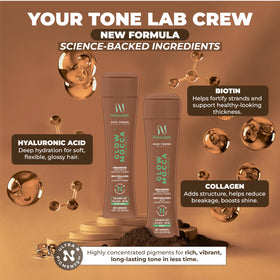 Naissant Glow Mocca Hair Toning Mask ingredients list