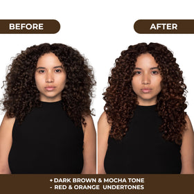 Naissant Glow Mocca Hair Toning Mask packaging side view
