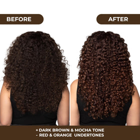 Naissant Glow Mocca Hair Toning Mask texture close-up