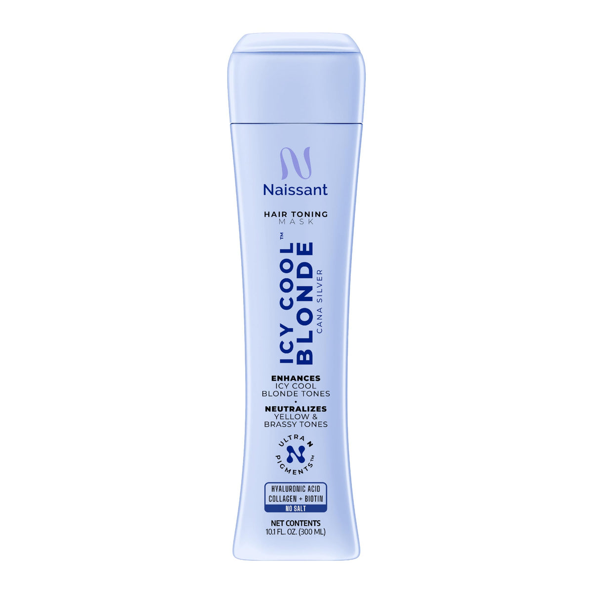 naissant Icy Cool Blonde Hair Purple Toning Mask front view