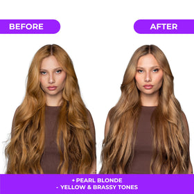 Naissant Pearl Blonde Hair Purple Toning Mask packaging