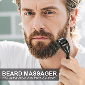 Naland beard oil bottle with natural ingredients