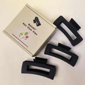 Nalodu Hair Claw Clips 3 pack in customized box