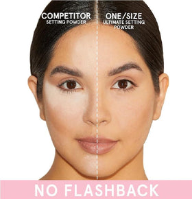 NAPH Mini Ultimate Blurring Setting Powder and acne patches side by side