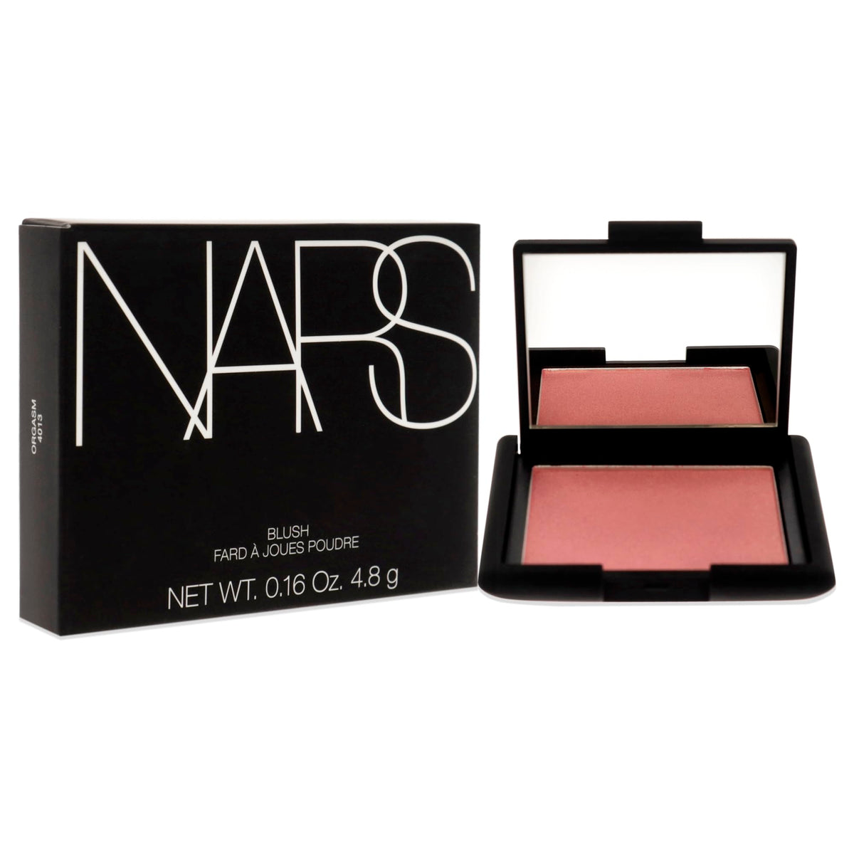 NARS Blush Orgasm 0.16 oz swatch on skin