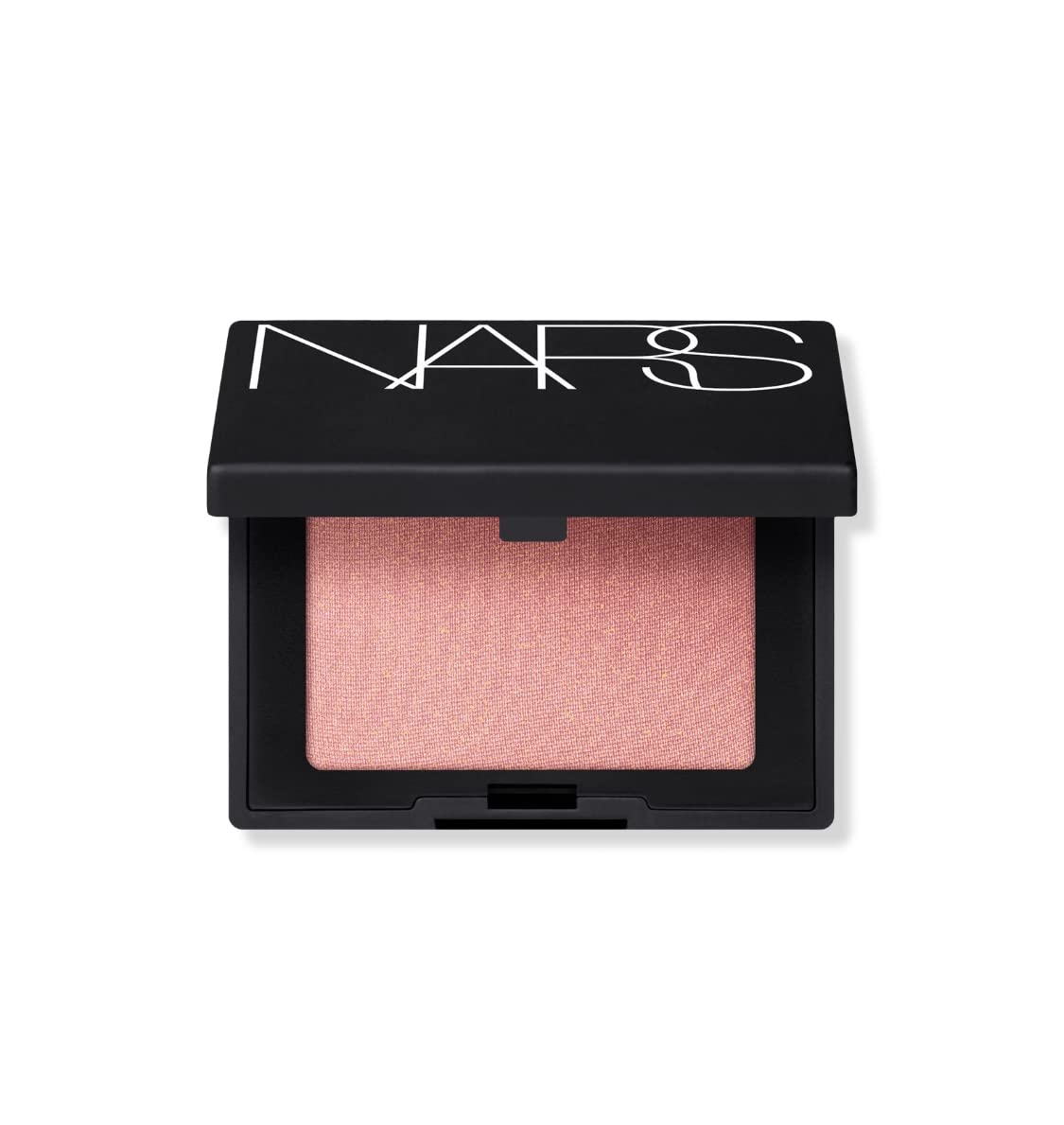 NARS Orgasm Powder Blush Mini 0.08 Ounce front view with golden shimmer