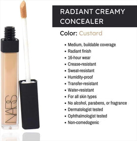 NARS Radiant Creamy Concealer Custard tube with cap