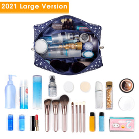 Narwey Cute Makeup Bag showing organized compartments