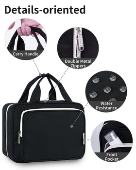 Narwey Hanging Toiletry Bag compact size folded