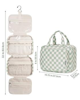 Narwey Hanging Toiletry Bag displaying its compact design
