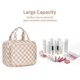 Narwey Hanging Toiletry Bag folded showing dimensions