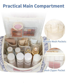 Narwey Hanging Toiletry Bag hanging from a hook