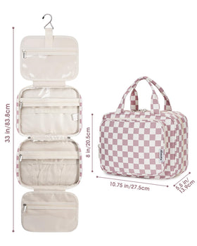 Narwey Hanging Toiletry Bag showcasing padded fabric