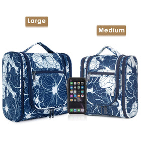 Narwey Hanging Toiletry Bag showing internal mesh pockets