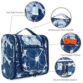 Narwey Hanging Toiletry Bag with built-in hook hanging