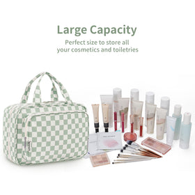 Narwey Travel Toiletry Bag compact design on a table