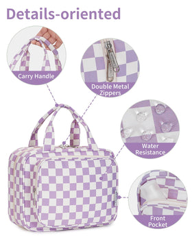 Narwey Travel Toiletry Bag large capacity demonstration