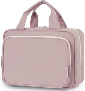 Narwey Travel Toiletry Bag Large Dusty Rose front view