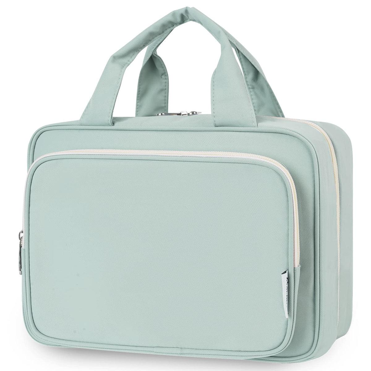 Narwey Travel Toiletry Bag large mint green front view