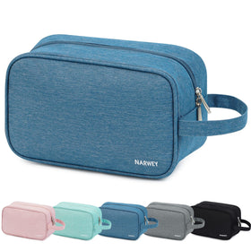 Narwey Travel Toiletry Bag navy blue front view