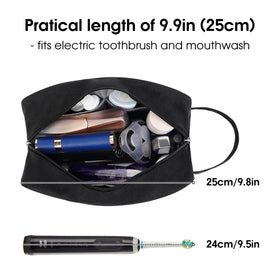 Narwey Travel Toiletry Bag showing large main compartment