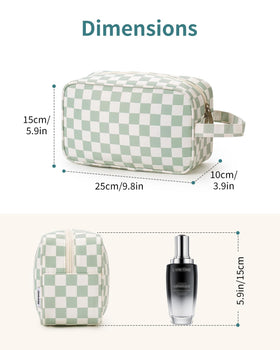 Narwey Travel Toiletry Bag standing upright