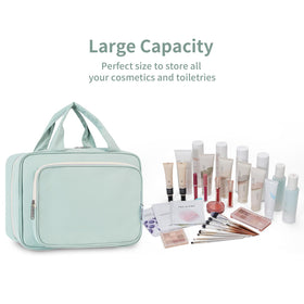 Narwey Travel Toiletry Bag zipper detail