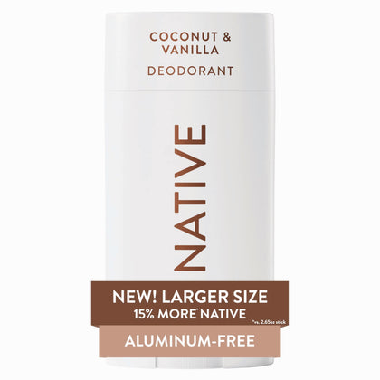 Native Aluminum Free Deodorant Coconut & Vanilla front view