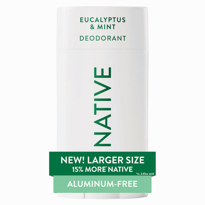 Native Aluminum Free Deodorant Eucalyptus & Mint front view