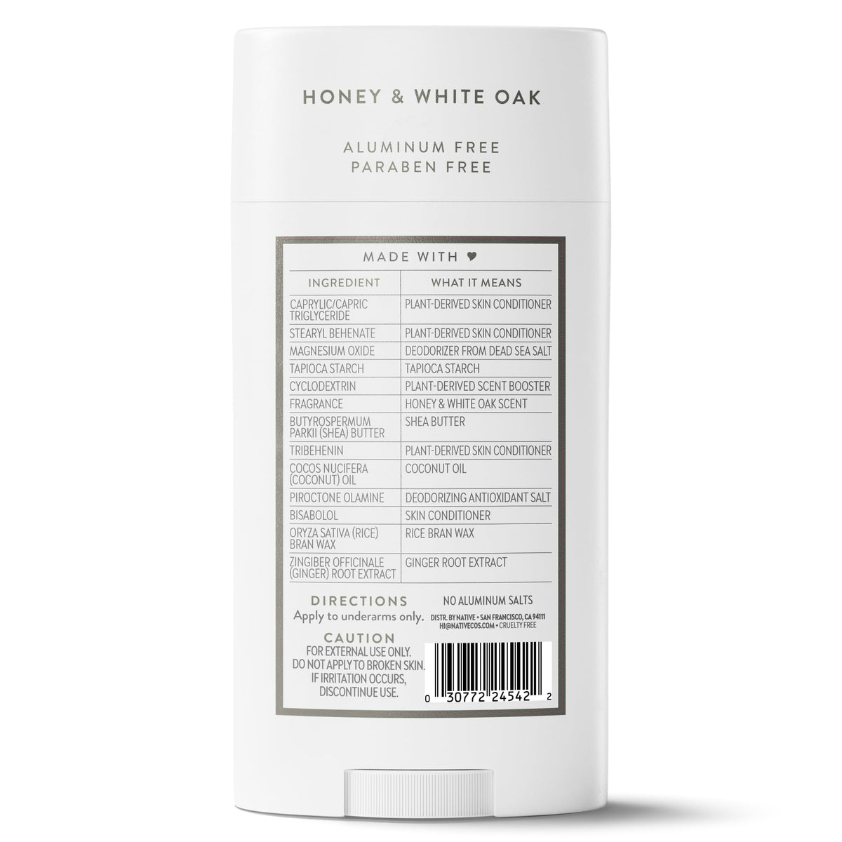Native Aluminum Free Deodorant Honey & White Oak lifestyle scene