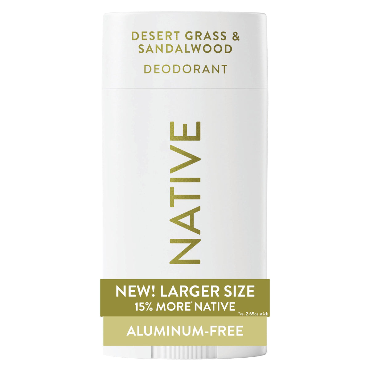 Native Aluminum Free Deodorant large stick front view