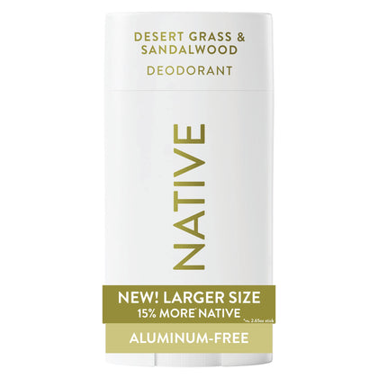 Native Aluminum Free Deodorant large stick front view