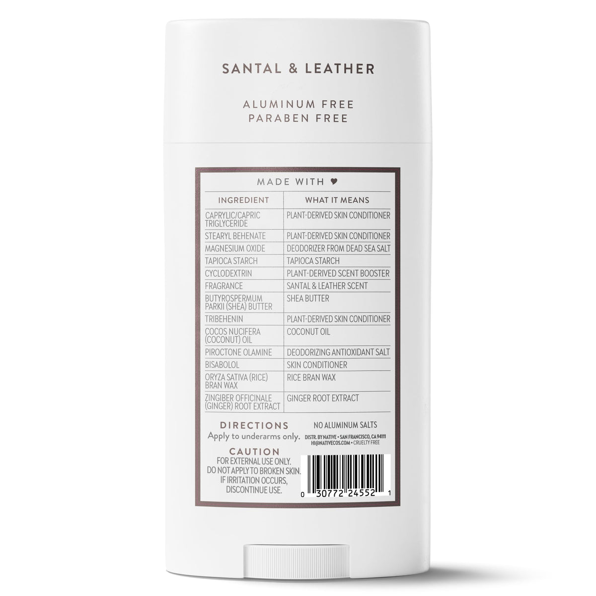 Native Aluminum Free Deodorant lifestyle shot outdoors