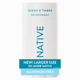 Native Aluminum Free Deodorant Ocean & Timber 3.1 oz stick front view
