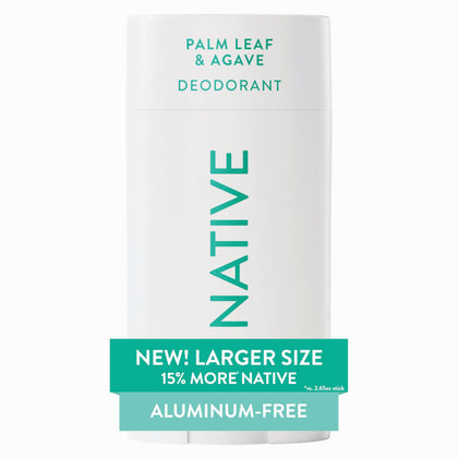 Native Aluminum Free Deodorant Palm Leaf & Agave front view