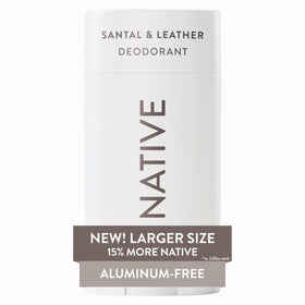 Native Aluminum Free Deodorant Santal & Leather front view