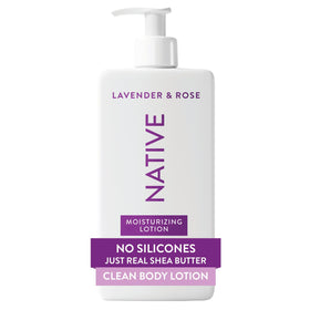 Native Body Lotion Lavender & Rose 16.5 fl oz front view