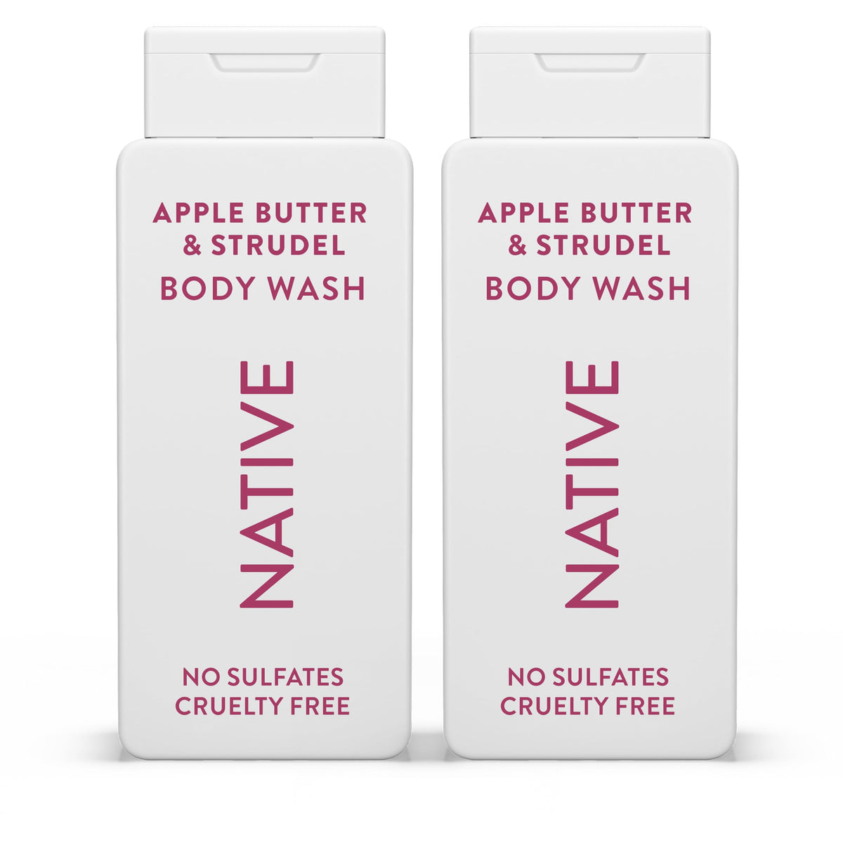 Native Body Wash Apple Butter & Strudel 18 oz front view