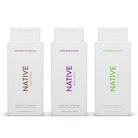 Native Body Wash Coconut & Vanilla front view