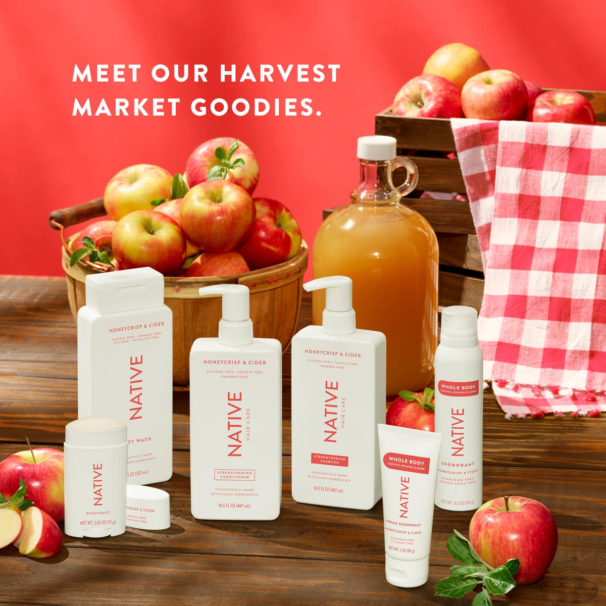 Native Body Wash Honey Crisp & Cider 2-Pack packaging
