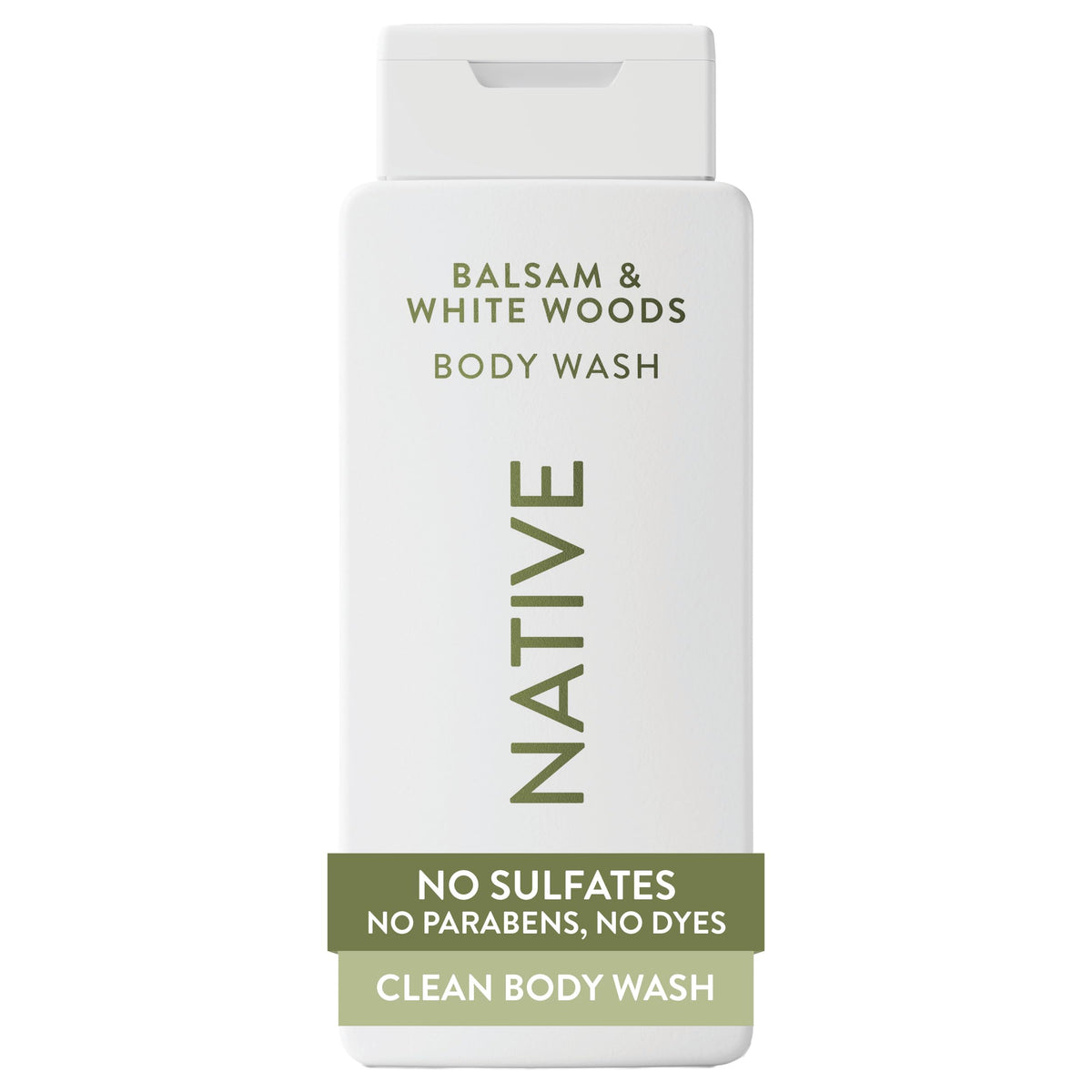 Native Clean Body Wash 18 fl oz front view