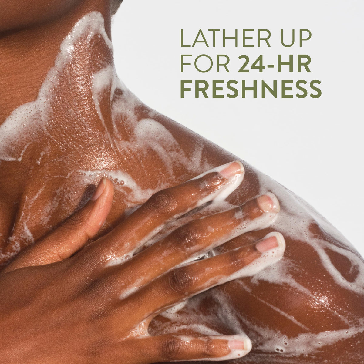 Native Clean Body Wash in shower setting