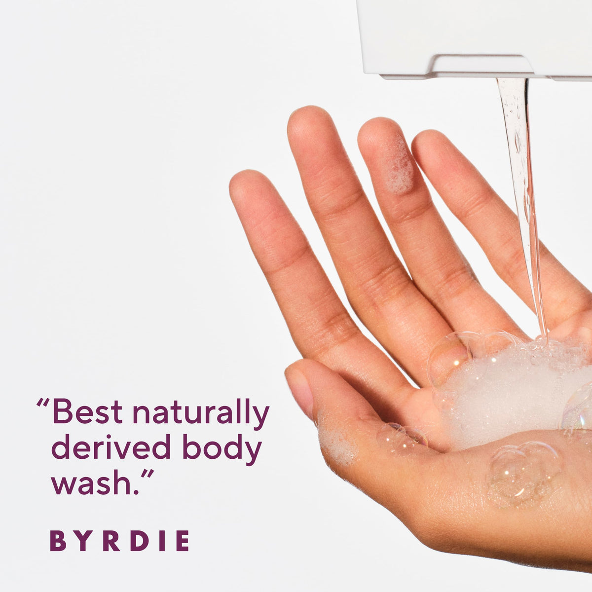 Native Clean Body Wash Vanilla & Cashmere side view